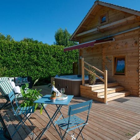 Chalet & Spa Sur La Cote Fleurie آوبيرفيل المظهر الخارجي الصورة