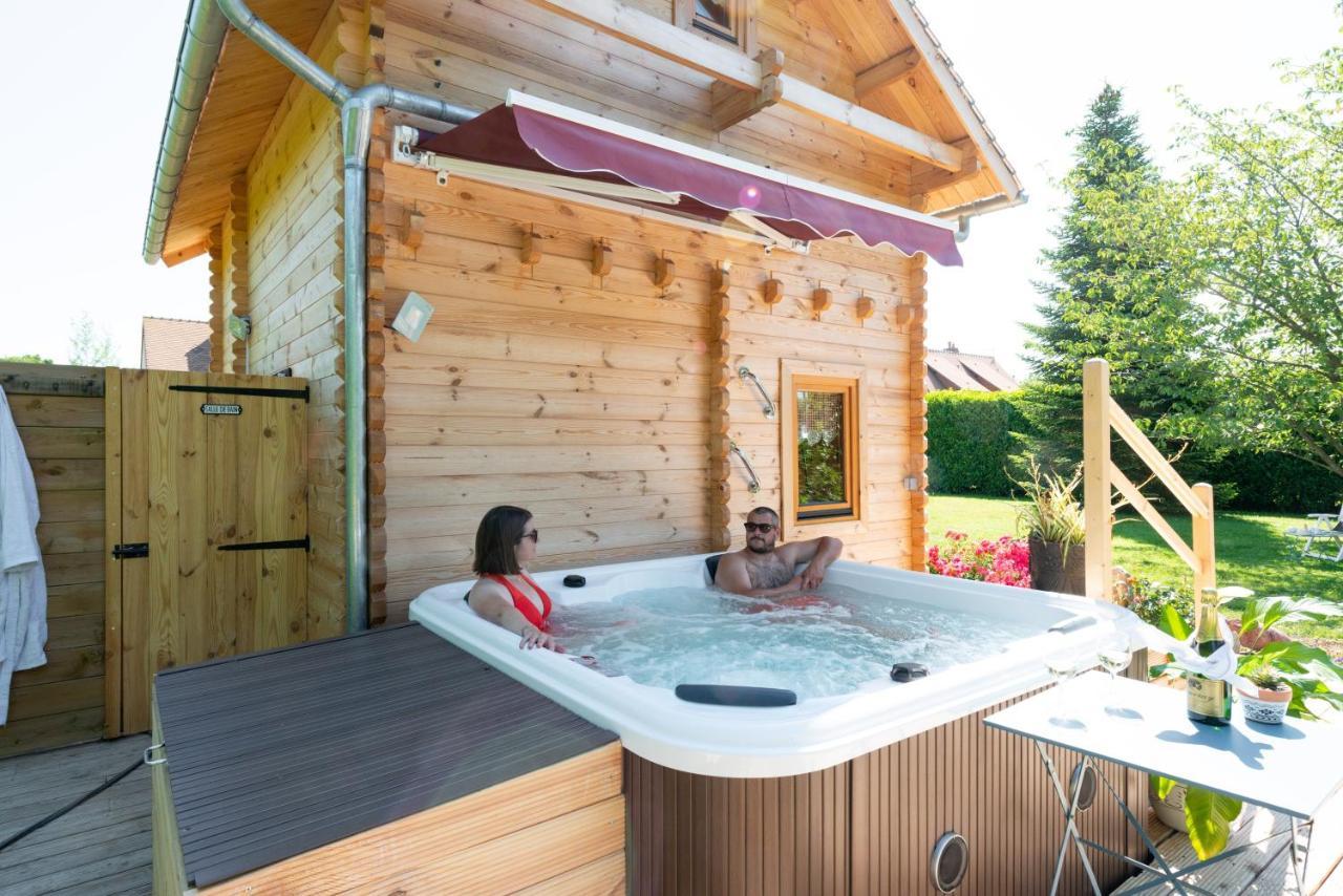 Chalet & Spa Sur La Cote Fleurie آوبيرفيل المظهر الخارجي الصورة