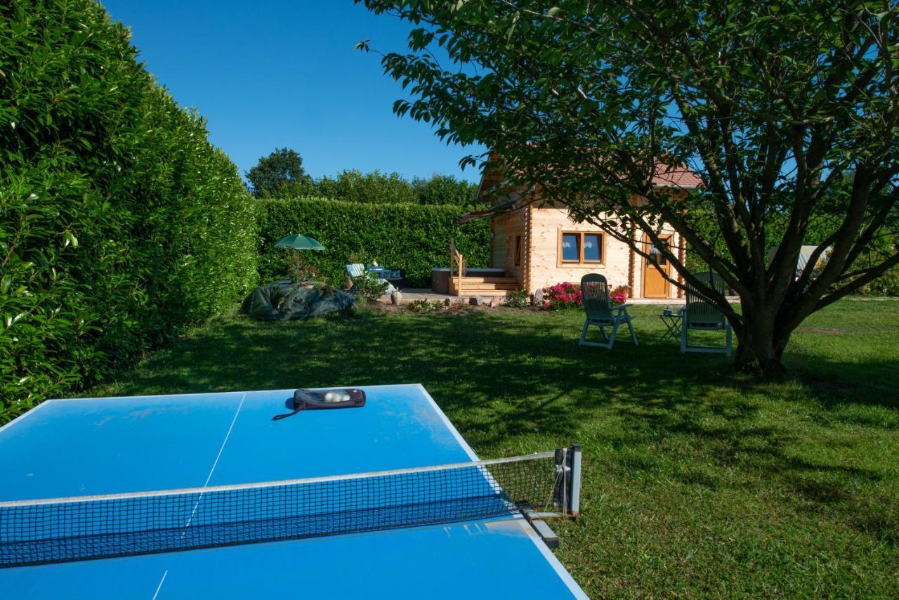 Chalet & Spa Sur La Cote Fleurie آوبيرفيل المظهر الخارجي الصورة