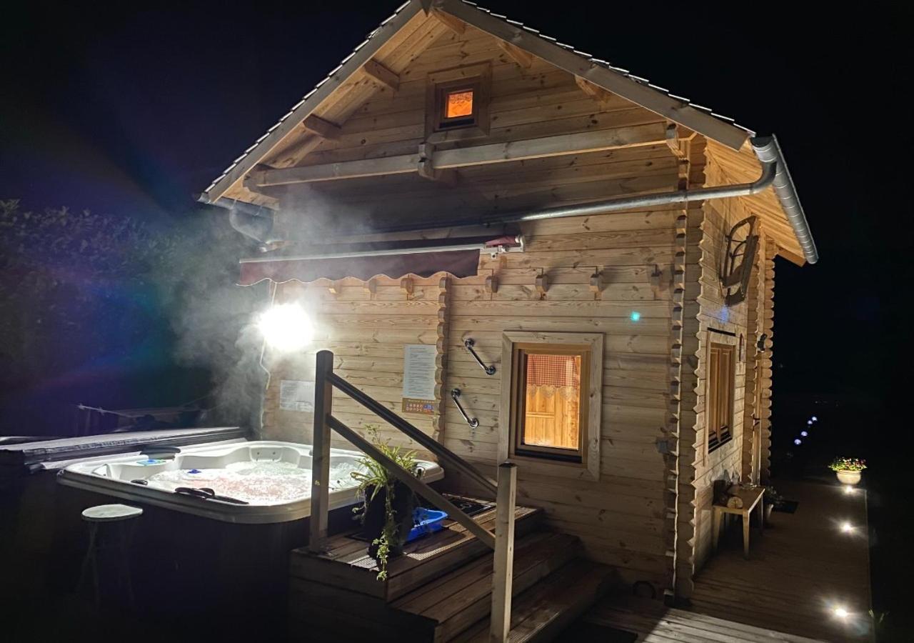 Chalet & Spa Sur La Cote Fleurie آوبيرفيل المظهر الخارجي الصورة