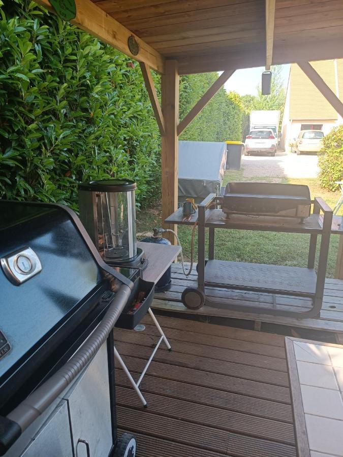 Chalet & Spa Sur La Cote Fleurie آوبيرفيل المظهر الخارجي الصورة