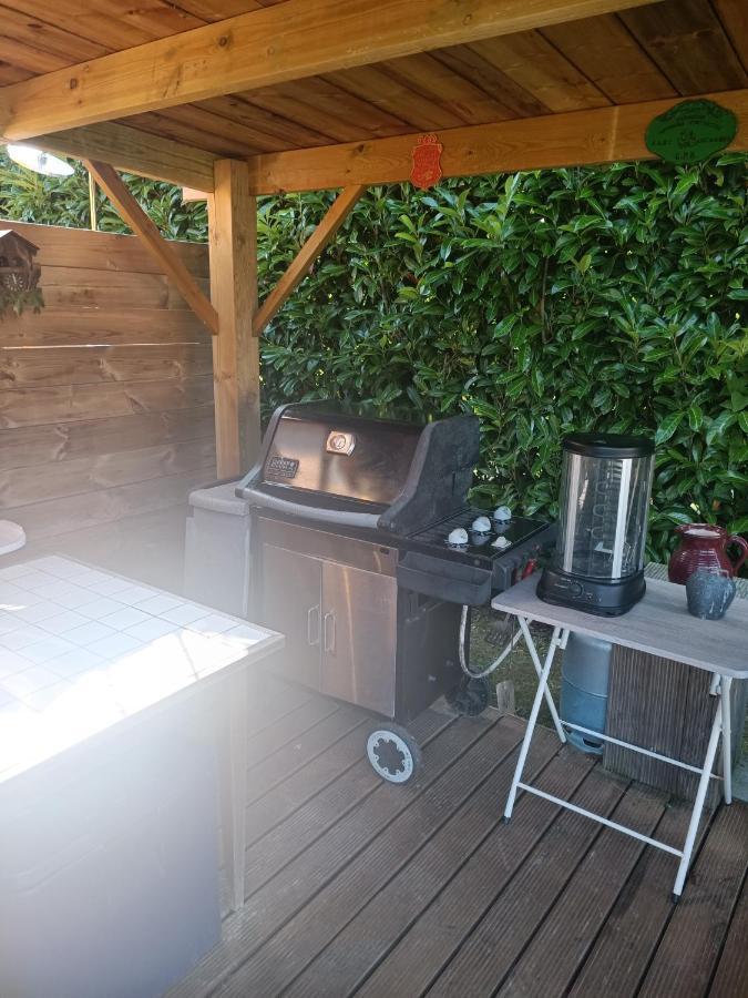 Chalet & Spa Sur La Cote Fleurie آوبيرفيل المظهر الخارجي الصورة